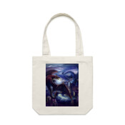 Double Cross Dragons of Tirenia cover - Carrie Tote Bag 