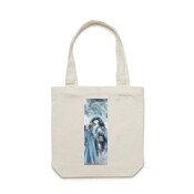 Silver Dragons of Tirenia banner - Carrie Tote Bag 