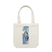 Silver Dragons of Tirenia banner - Carrie Tote Bag 