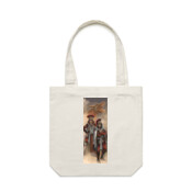 Bronze Dragons of Tirenia banner - Carrie Tote Bag 