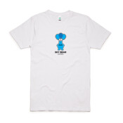 Black and Blue Logo - Unisex Organic Tee