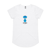 Black and Blue Logo - Womens Mali Tee
