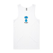 Black and Blue Logo - Mens Lowdown Singlet