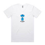 Black and Blue Logo - Mens Tarmac V-Neck T shirt