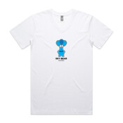 Black and Blue Logo - Mens Tarmac V-Neck T shirt